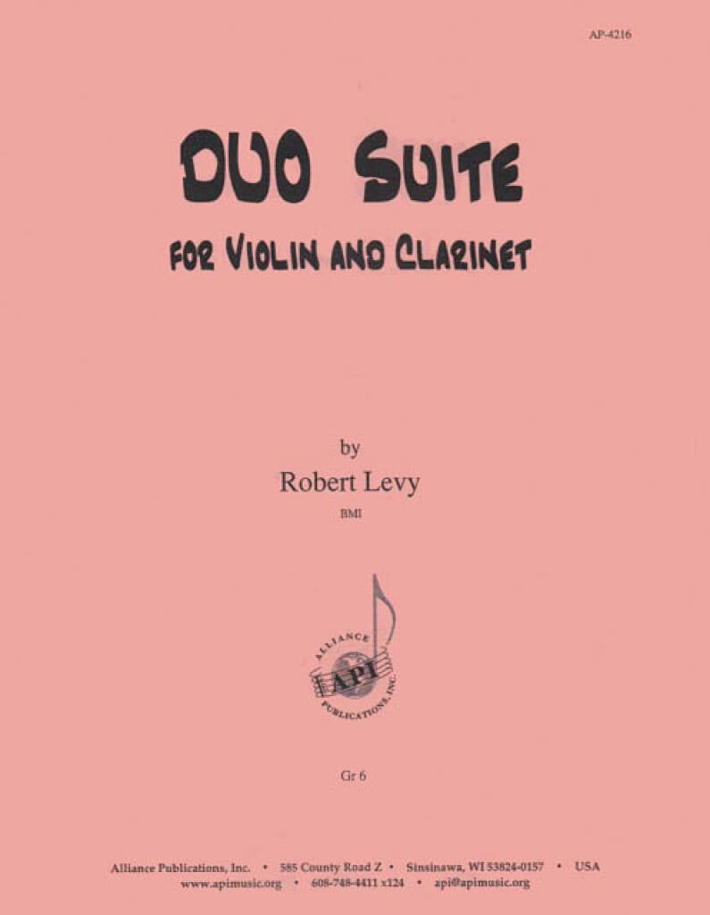 Duo Suite for Violin and Clarinet